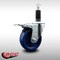 Service Caster 4'' SS Solid Poly Swivel 1-1/8'' Expanding Stem Caster Total Lock Brake SCC-SSEXTTL20S414-SPUS-118 - alternate 2